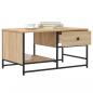 Preview: Couchtisch Sonoma-Eiche 85,5x51x45 cm Holzwerkstoff