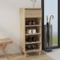 Preview: ARDEBO.de - Schuhschrank Sonoma-Eiche 40x36x105 cm Holzwerkstoff