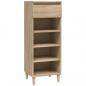 Preview: Schuhschrank Sonoma-Eiche 40x36x105 cm Holzwerkstoff