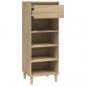 Preview: Schuhschrank Sonoma-Eiche 40x36x105 cm Holzwerkstoff