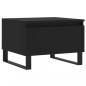 Preview: Couchtische 2 Stk. Schwarz 50x46x35 cm Holzwerkstoff