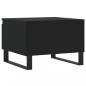 Preview: Couchtische 2 Stk. Schwarz 50x46x35 cm Holzwerkstoff