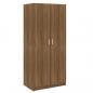 Preview: Kleiderschrank Braun Eichen-Optik 80x52x180 cm Holzwerkstoff