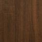 Preview: Bettgestell Braun Eichen-Optik 140x200 cm Holzwerkstoff