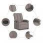 Preview: Relaxsessel Taupe Stoff