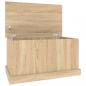 Preview: Truhe Sonoma-Eiche 70x40x38 cm Holzwerkstoff