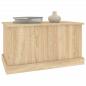 Preview: Truhe Sonoma-Eiche 70x40x38 cm Holzwerkstoff