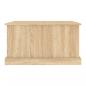 Preview: Truhe Sonoma-Eiche 70x40x38 cm Holzwerkstoff