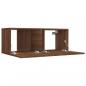 Preview: TV-Schrank Braun Eichen-Optik 80x30x30 cm Holzwerkstoff