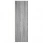 Preview: Badschrank Grau Sonoma 30x30x95 cm Holzwerkstoff