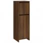 Preview: Badschrank Braun Eichen-Optik 30x30x95 cm Holzwerkstoff