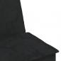 Preview: Schlafsofa in L-Form Schwarz 255x140x70 cm Samt