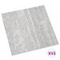 Preview: PVC-Fliesen Selbstklebend 55 Stk. 5,11 m² Grau