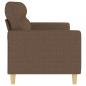 Preview: 3-Sitzer-Sofa Braun 180 cm Stoff