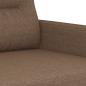 Preview: 3-Sitzer-Sofa Braun 180 cm Stoff