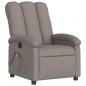 Preview: Massagesessel Taupe Stoff