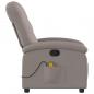 Preview: Massagesessel Taupe Stoff