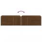 Preview: TV-Schrank Braun Eichen-Optik 80x34x36 cm Holzwerkstoff