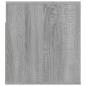 Preview: Wand-Nachttische 2 Stk. Grau Sonoma 50x36x40 cm