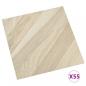 Preview: PVC-Fliesen Selbstklebend 55 Stk. 5,11 m² Beige Gestreift