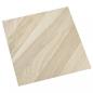 Preview: PVC-Fliesen Selbstklebend 55 Stk. 5,11 m² Beige Gestreift