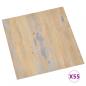 Preview: PVC-Fliesen Selbstklebend 55 Stk. 5,11 m² Braun