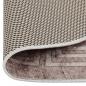 Preview: Teppich Waschbar 120 cm Beige Rutschfest