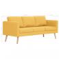 Preview: 3-Sitzer-Sofa Stoff Gelb