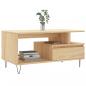 Preview: Couchtisch Sonoma-Eiche 90x49x45 cm Holzwerkstoff