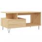 Preview: Couchtisch Sonoma-Eiche 90x49x45 cm Holzwerkstoff