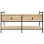 Preview: Couchtisch Sonoma-Eiche 99x50x50 cm Holzwerkstoff