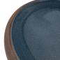 Preview: Aufsatzwaschbecken Braun und Blau Oval 59x40x15 cm Keramik