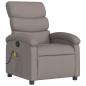 Preview: Massagesessel Taupe Stoff