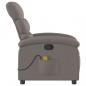 Preview: Massagesessel Taupe Stoff