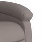 Preview: Massagesessel Taupe Stoff