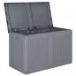 Preview: Gartenbox Grau PP Rattan 180 L