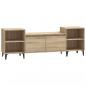 Preview: TV-Schrank Sonoma-Eiche 160x35x55 cm Holzwerkstoff