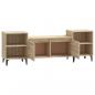 Preview: TV-Schrank Sonoma-Eiche 160x35x55 cm Holzwerkstoff