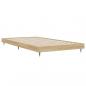 Preview: Bettgestell Sonoma-Eiche 90x190 cm Holzwerkstoff