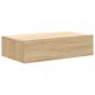 Preview: TV-Schrank mit LED-Leuchten Sonoma-Eiche 60x35x15,5 cm