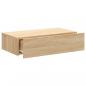 Preview: TV-Schrank mit LED-Leuchten Sonoma-Eiche 60x35x15,5 cm