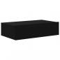 Preview: TV-Schrank mit LED-Leuchten Schwarz 60x35x15,5 cm