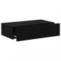 Preview: TV-Schrank mit LED-Leuchten Schwarz 60x35x15,5 cm