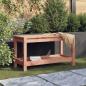 Preview: ARDEBO.de - Gartenbank 82,5x35x45 cm Massivholz Douglasie