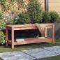 Preview: ARDEBO.de - Gartenbank 108x35x45 cm Massivholz Douglasie