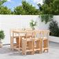 Preview: ARDEBO.de - 7-tlg. Gartenbar-Set Massivholz Kiefer