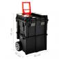 Preview: Werkzeug-Organizer Trolley mit Griff 46×36×41 cm