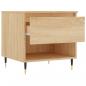 Preview: Couchtisch Sonoma-Eiche 50x46x50 cm Holzwerkstoff