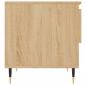 Preview: Couchtisch Sonoma-Eiche 50x46x50 cm Holzwerkstoff