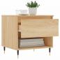 Preview: Couchtische 2 Stk. Sonoma-Eiche 50x46x50 cm Holzwerkstoff